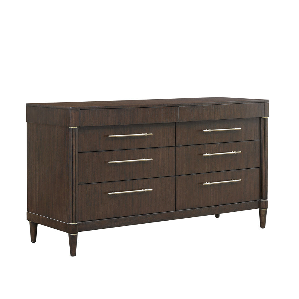 Pulaski - Asher Park 8 Drawer Dresser with Mirror - P393100_P393110 view 5