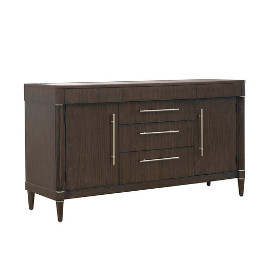 Pulaski - Asher Park Glass Top 2 Door Buffet with Storage Drawers - P393302 view 1