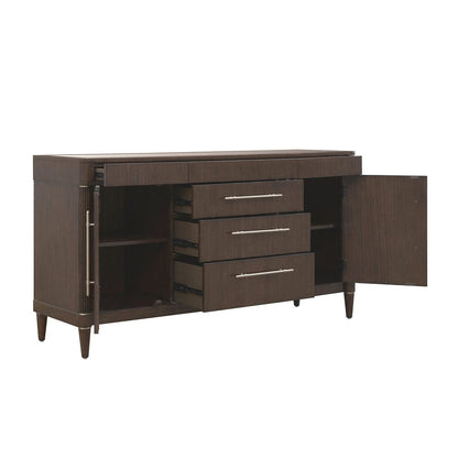 Pulaski - Asher Park Glass Top 2 Door Buffet with Storage Drawers - P393302 view 3