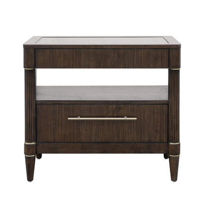 Pulaski - Asher Park Glass Top Bachelor's Chest - P393123 view 2