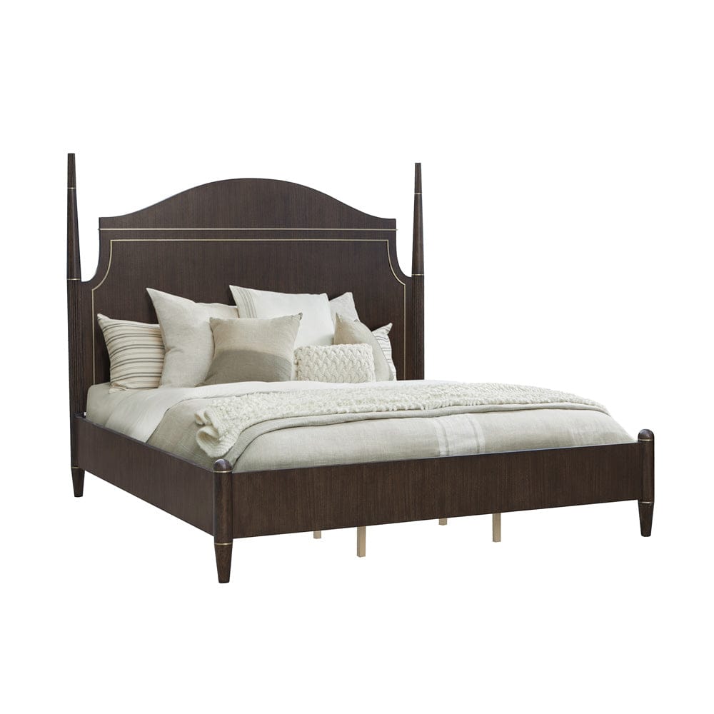 Pulaski - Asher Park King Poster Bed - P393-BR-K4 view 1