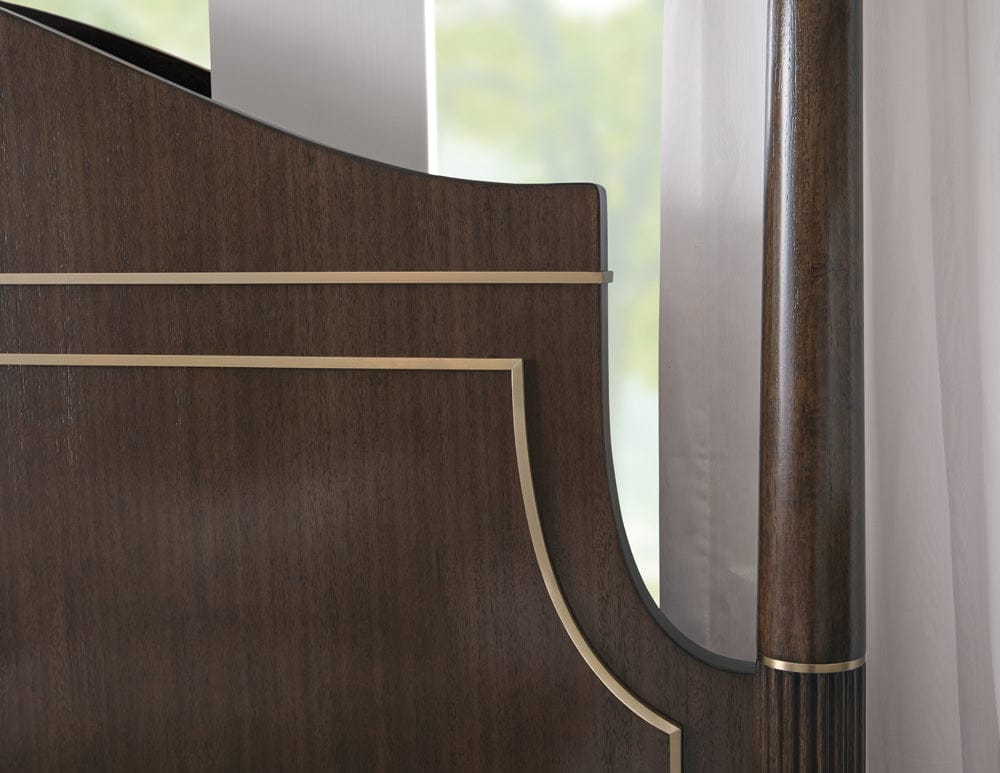 Pulaski - Asher Park King Poster Bed - P393-BR-K4 view 4