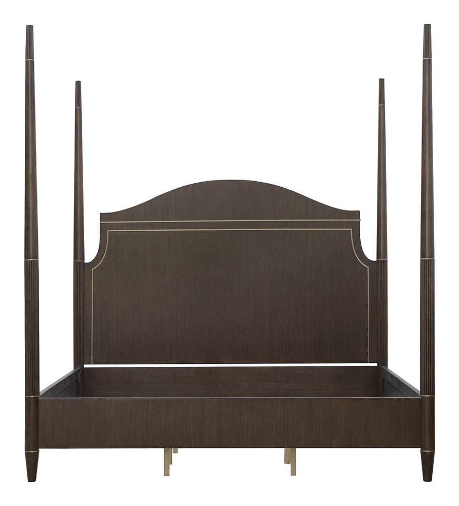 Pulaski - Asher Park Piano Brown Queen Poster Bed - P393-BR-K2 view 5