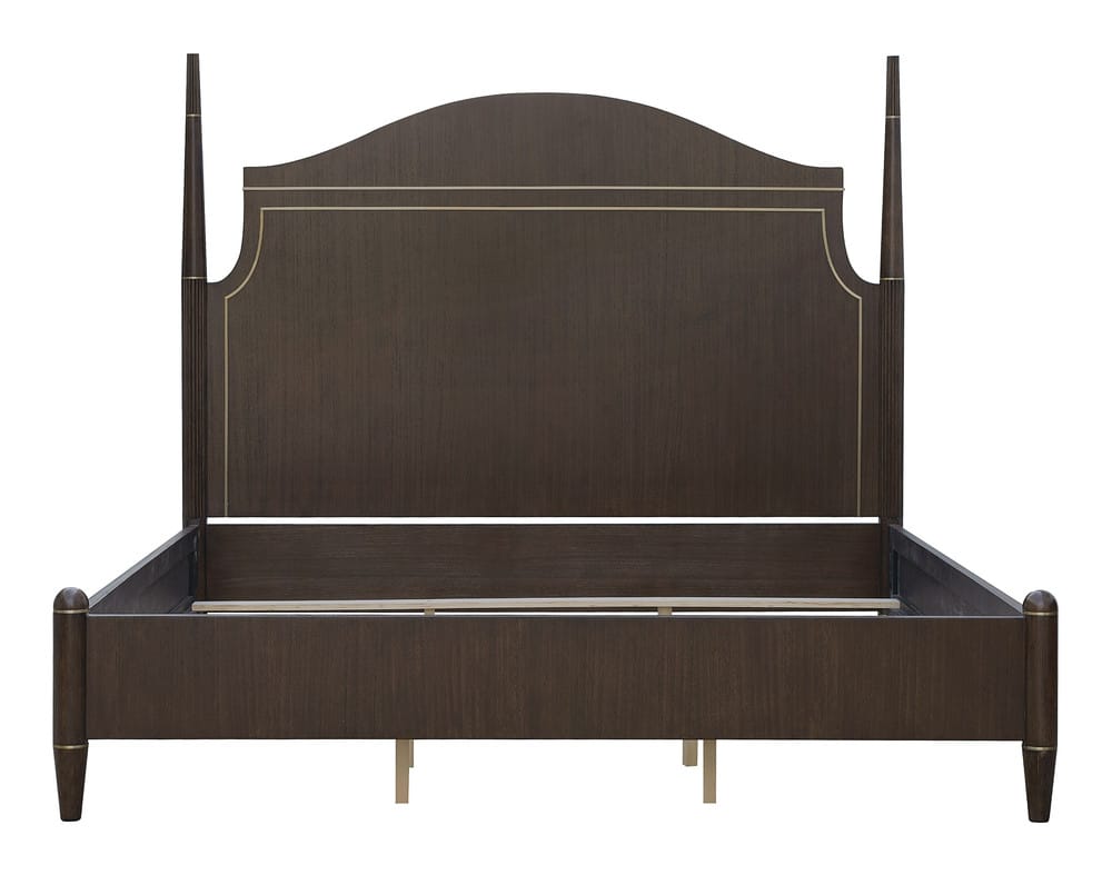 Pulaski - Asher Park Piano Brown Queen Poster Bed - P393-BR-K2 view 6