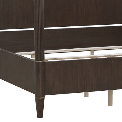 Pulaski - Asher Park Piano Brown Queen Poster Bed - P393-BR-K2 view 8