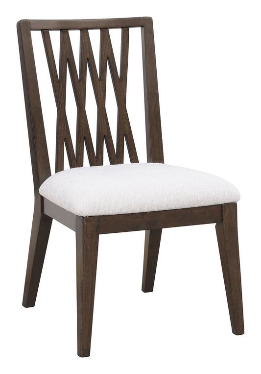 Pulaski - Asher Park Piano Brown Wood Back Side Chair Two Pack - P393260 view 1