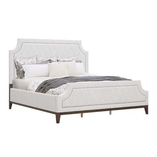 Pulaski - Asher Park Queen Upholstered Bed - P393-BR-K1 view 1
