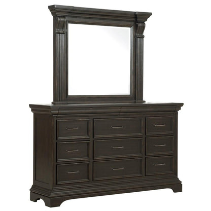 Pulaski - Caldwell Dresser/Mirror - P012-BR-K7 veiw 1