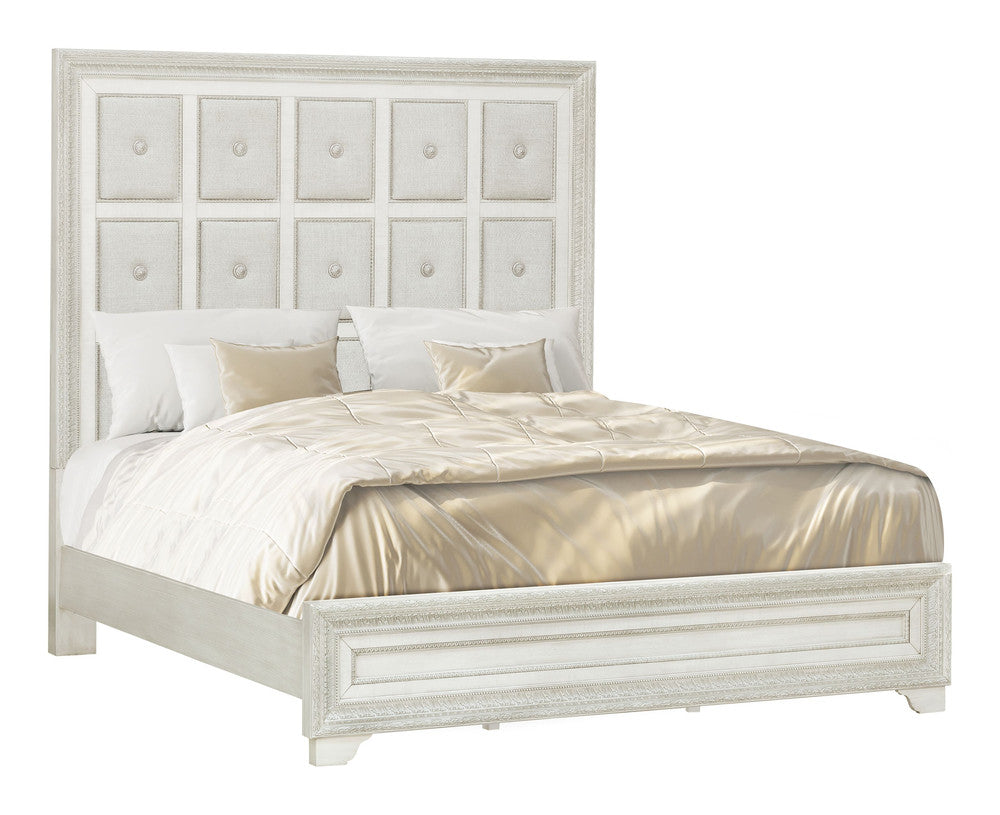 Pulaski - Camila Creamy White California King Upholstered Bed - P269-BR-K5 view 1