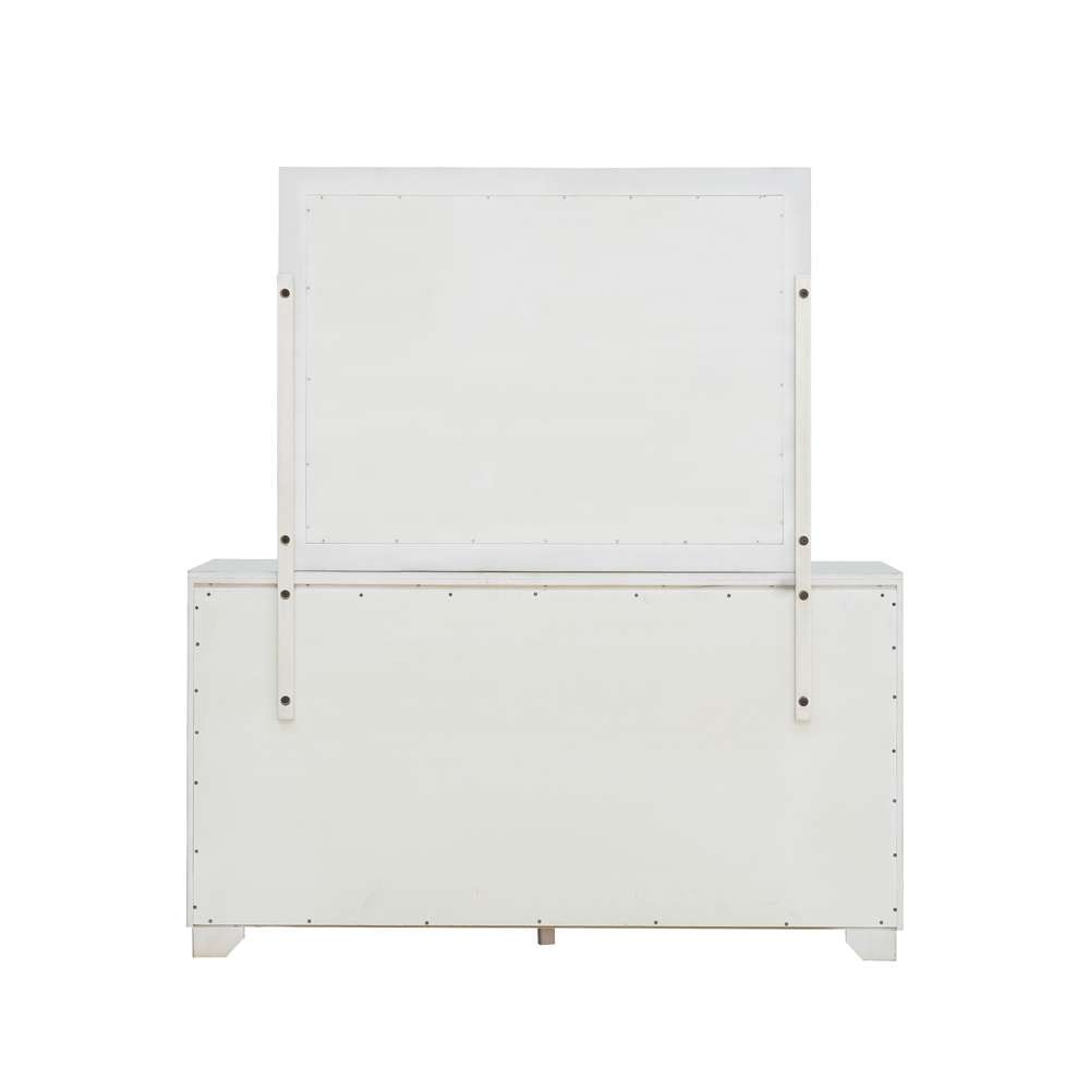 Pulaski - Camila Dresser and Mirror - P269-BR-K7 veiw 3