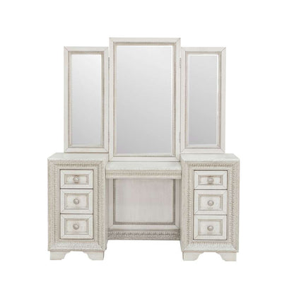 Pulaski - Camila Vanity and Mirror - P269-BR-K11 veiw 1