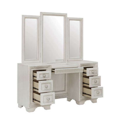 Pulaski - Camila Vanity and Mirror - P269-BR-K11 veiw 4