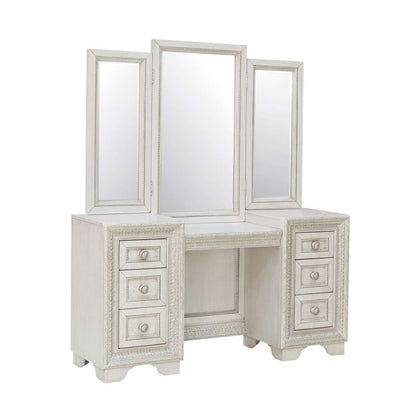 Pulaski - Camila Vanity and Mirror - P269-BR-K11 veiw 6