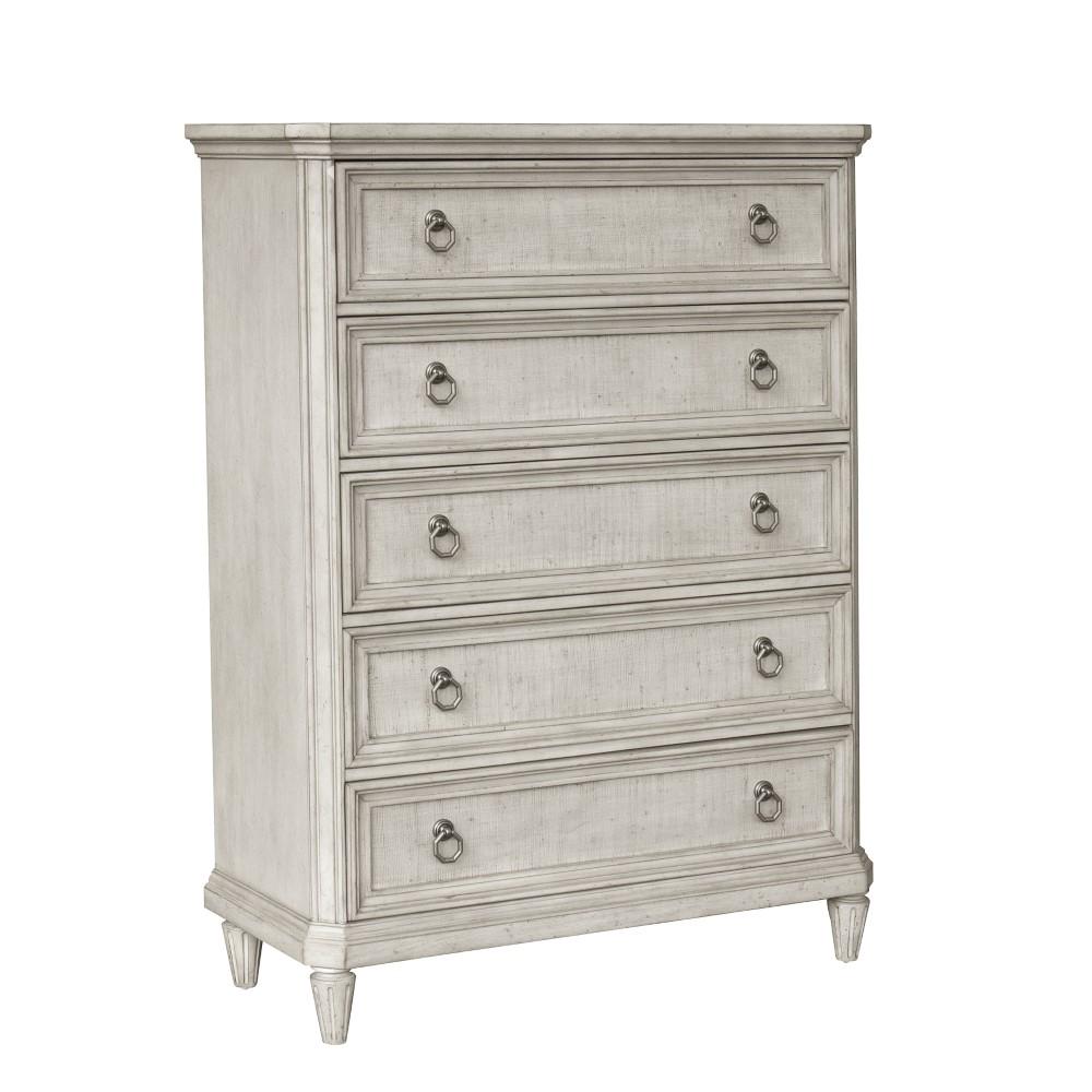 Pulaski - Campbell Street 5 Drawer Chest in Vanilla Cream - P123124_CLOSEOUT veiw 1