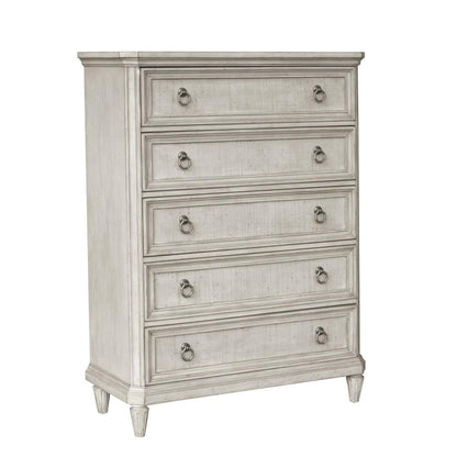 Pulaski - Campbell Street 5 Drawer Chest in Vanilla Cream - P123124_CLOSEOUT veiw 1