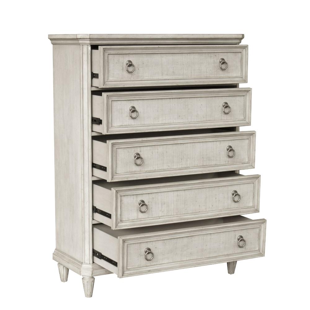 Pulaski - Campbell Street 5 Drawer Chest in Vanilla Cream - P123124_CLOSEOUT veiw 3