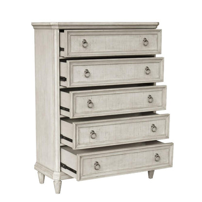 Pulaski - Campbell Street 5 Drawer Chest in Vanilla Cream - P123124_CLOSEOUT veiw 3