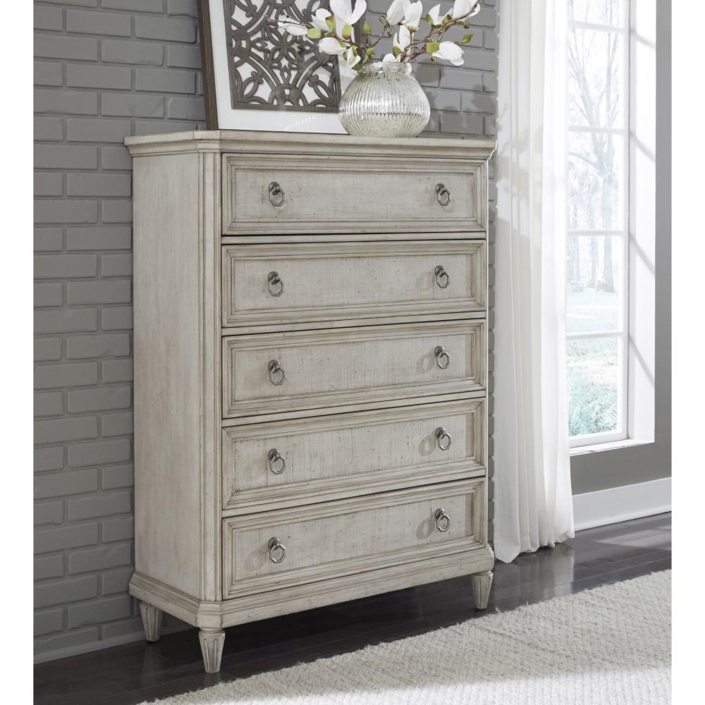 Pulaski - Campbell Street 5 Drawer Chest in Vanilla Cream - P123124_CLOSEOUT veiw 5