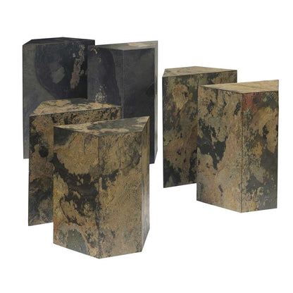 Pulaski - Compostela and San Juan Slate Pedestal - P301544_CLOSEOUT veiw 3