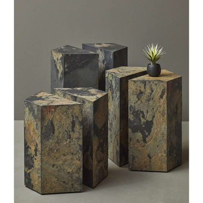 Pulaski - Compostela and San Juan Slate Pedestal - P301544_CLOSEOUT veiw 6
