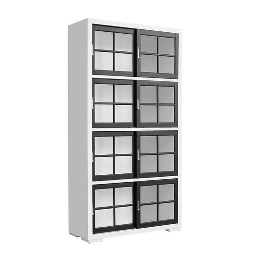 Pulaski - Contemporary 4-Shelf Sliding Door Bookcase - P021773_CLOSEOUT veiw 1