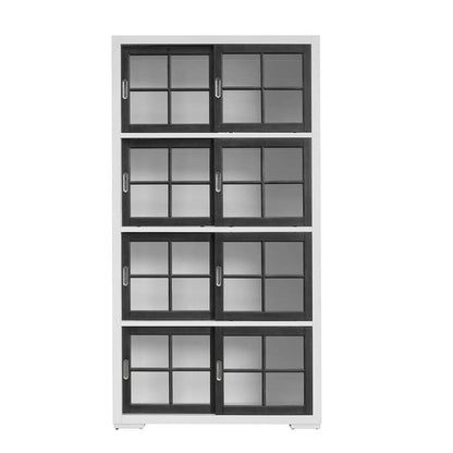 Pulaski - Contemporary 4-Shelf Sliding Door Bookcase - P021773_CLOSEOUT veiw 2
