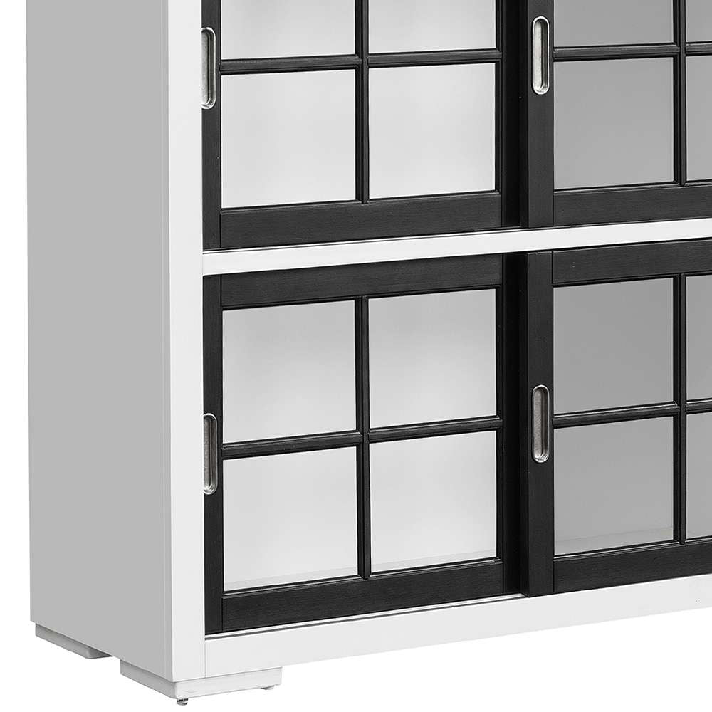 Pulaski - Contemporary 4-Shelf Sliding Door Bookcase - P021773_CLOSEOUT veiw 6