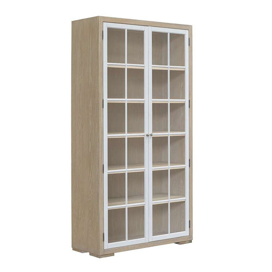 Pulaski - Contemporary 5-Shelf Glass Door Bookcase - P021776 veiw 1