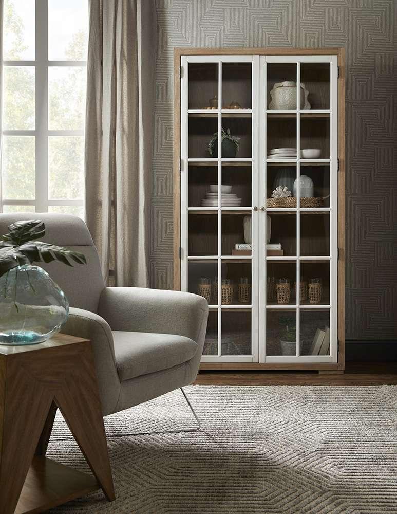 Pulaski - Contemporary 5-Shelf Glass Door Bookcase - P021776 veiw 7