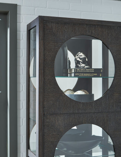 Pulaski - Contemporary Side Entry Curio Cabinet - P021788 view 7