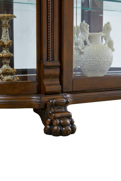 Pulaski Foxcroft Curved End Curio 102003 View 5