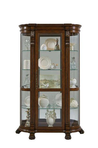Pulaski Foxcroft Curved End Curio 102003 View 7