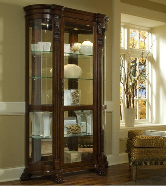 Pulaski - Foxcroft Curved End Curio - 102003 veiw 1