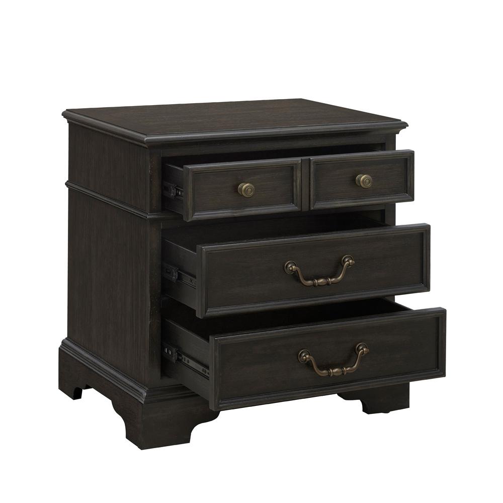 Pulaski - Hickory Creek 3 Drawer Nightstand - P386140 view 3