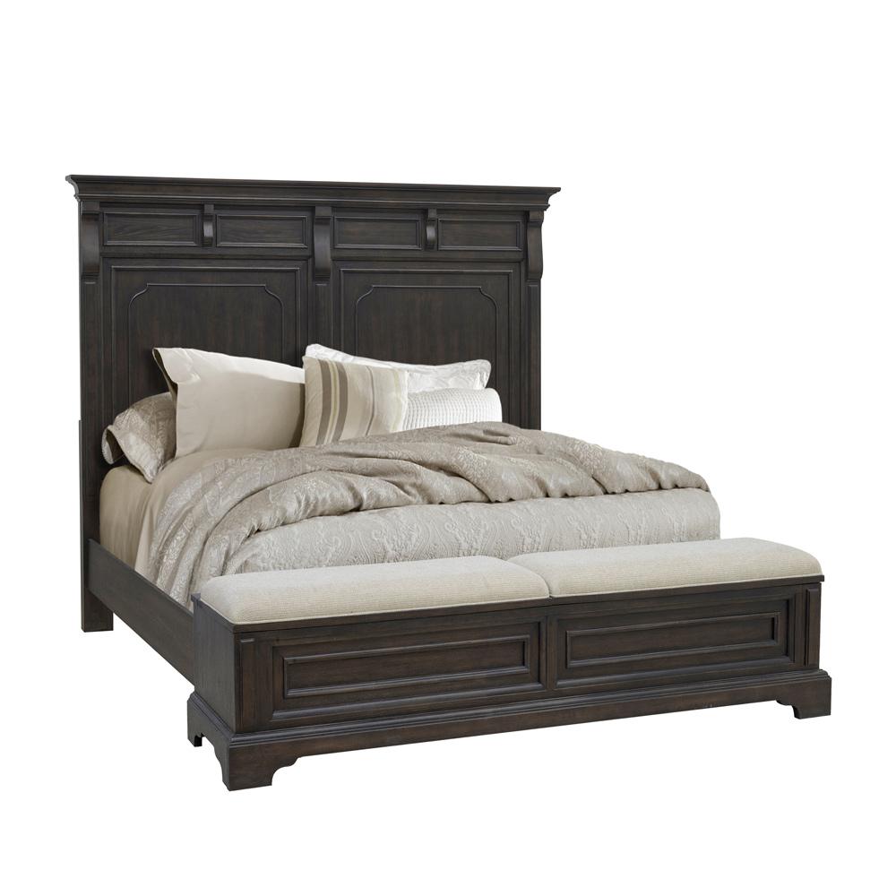 Pulaski - Hickory Creek King Storage Bed - P386-BR-K4 veiw 1