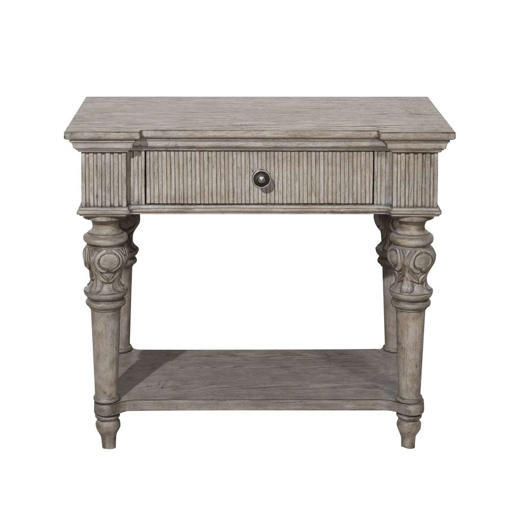 Pulaski - Kingsbury 1 Drawer USB Charging Open Nightstand - P167142 veiw 2