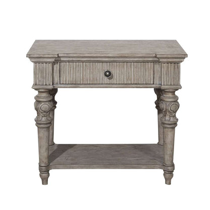Pulaski - Kingsbury 1 Drawer USB Charging Open Nightstand - P167142 veiw 2