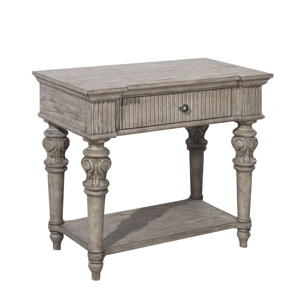 Pulaski - Kingsbury 1 Drawer USB Charging Open Nightstand - P167142 veiw 3