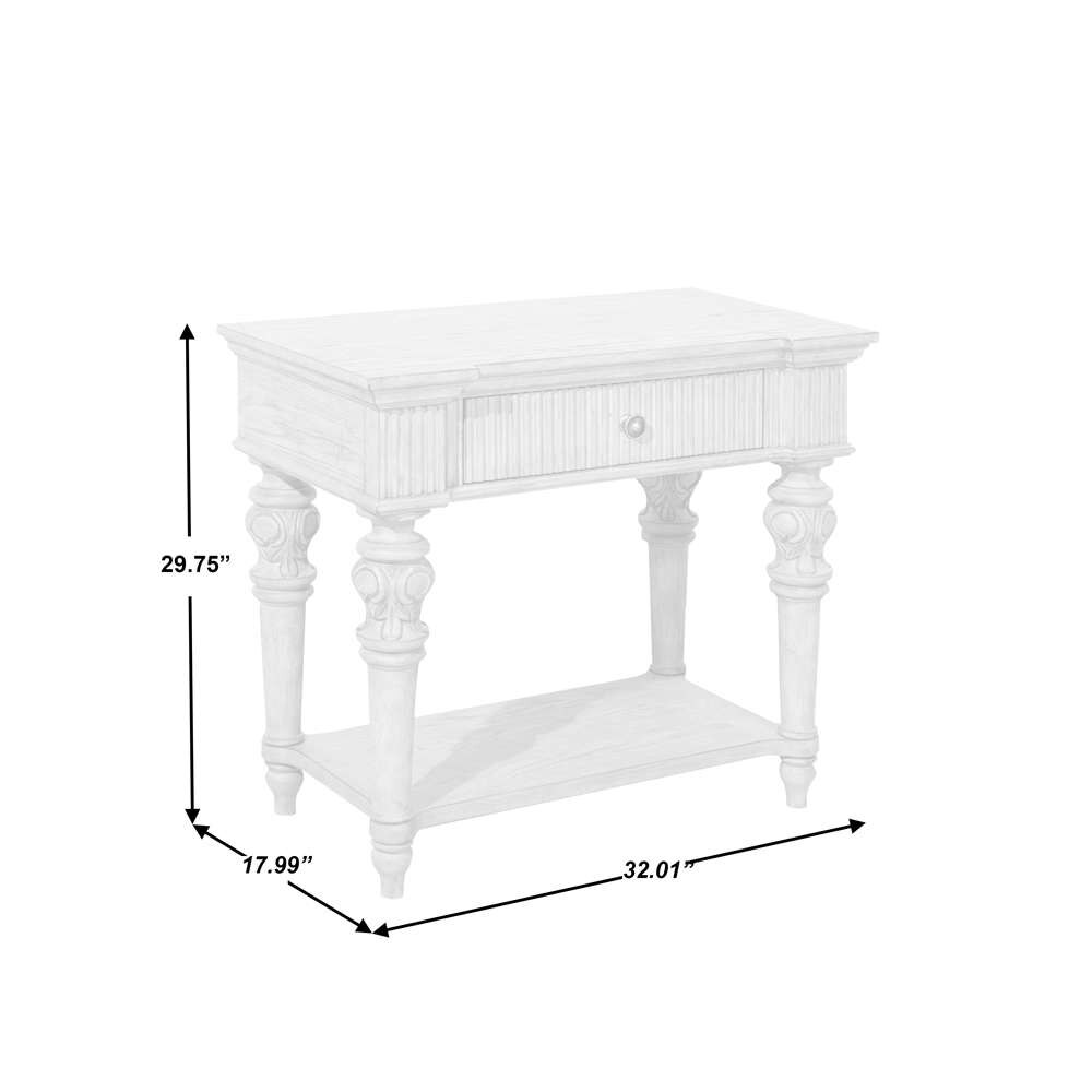 Pulaski - Kingsbury 1 Drawer USB Charging Open Nightstand - P167142 veiw 6