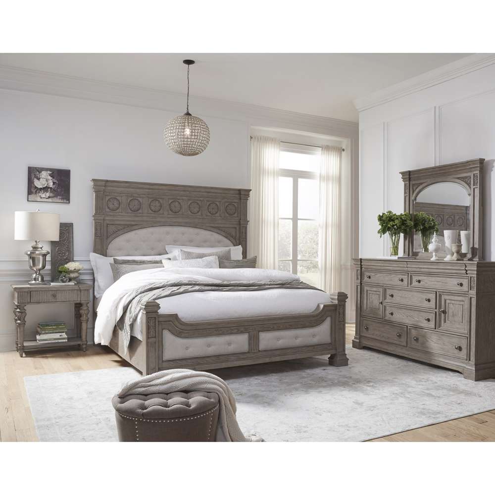 Pulaski - Kingsbury Beveled Dresser Mirror - P167110 veiw 4