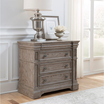 Pulaski - Kingsbury French Gray 4 Drawer Bachelor Chest - P167123 view 1