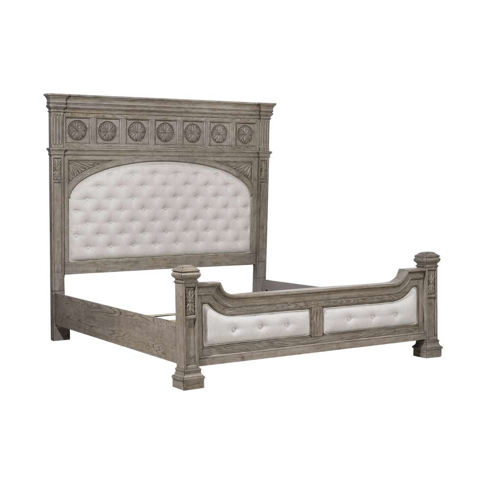 Pulaski - Kingsbury King Panel Bed - P167-BR-K3 veiw 4