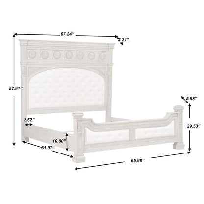 Pulaski - Kingsbury Queen Panel Bed - P167-BR-K1 veiw 5