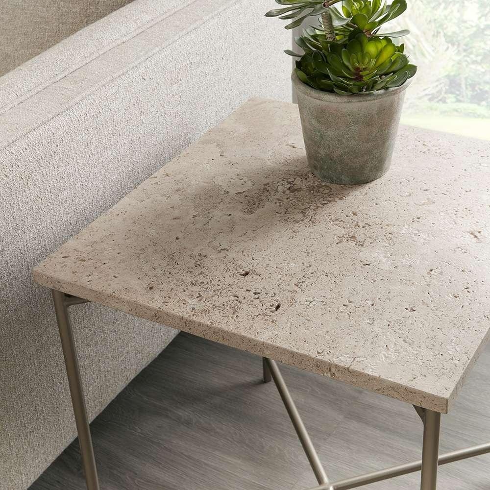 Pulaski - Large Stone Top Nesting Table - P301726A veiw 4
