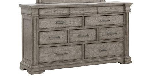 Pulaski - Madison Ridge 10 Drawer Dresser in Heritage Taupe - P091100 veiw 2
