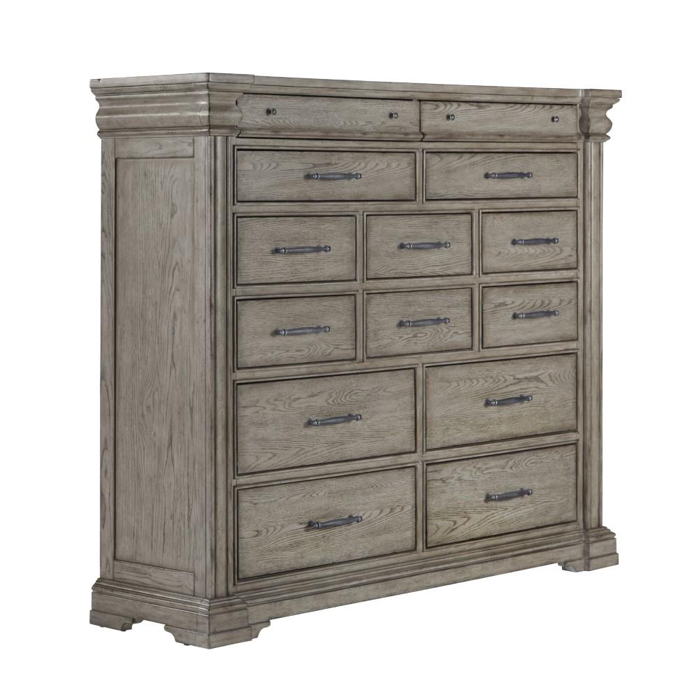 Pulaski - Madison Ridge 14 Drawer Master Chest in Heritage Taupe - P091127 veiw 3
