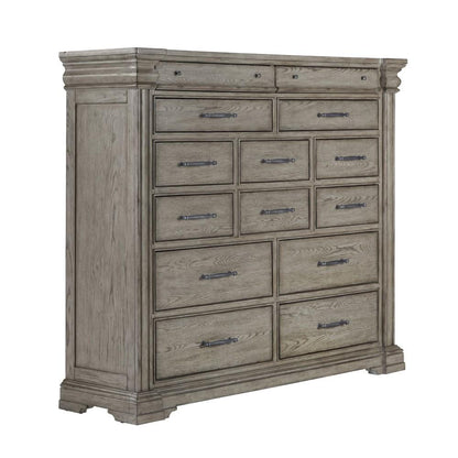 Pulaski - Madison Ridge 14 Drawer Master Chest in Heritage Taupe - P091127 veiw 3