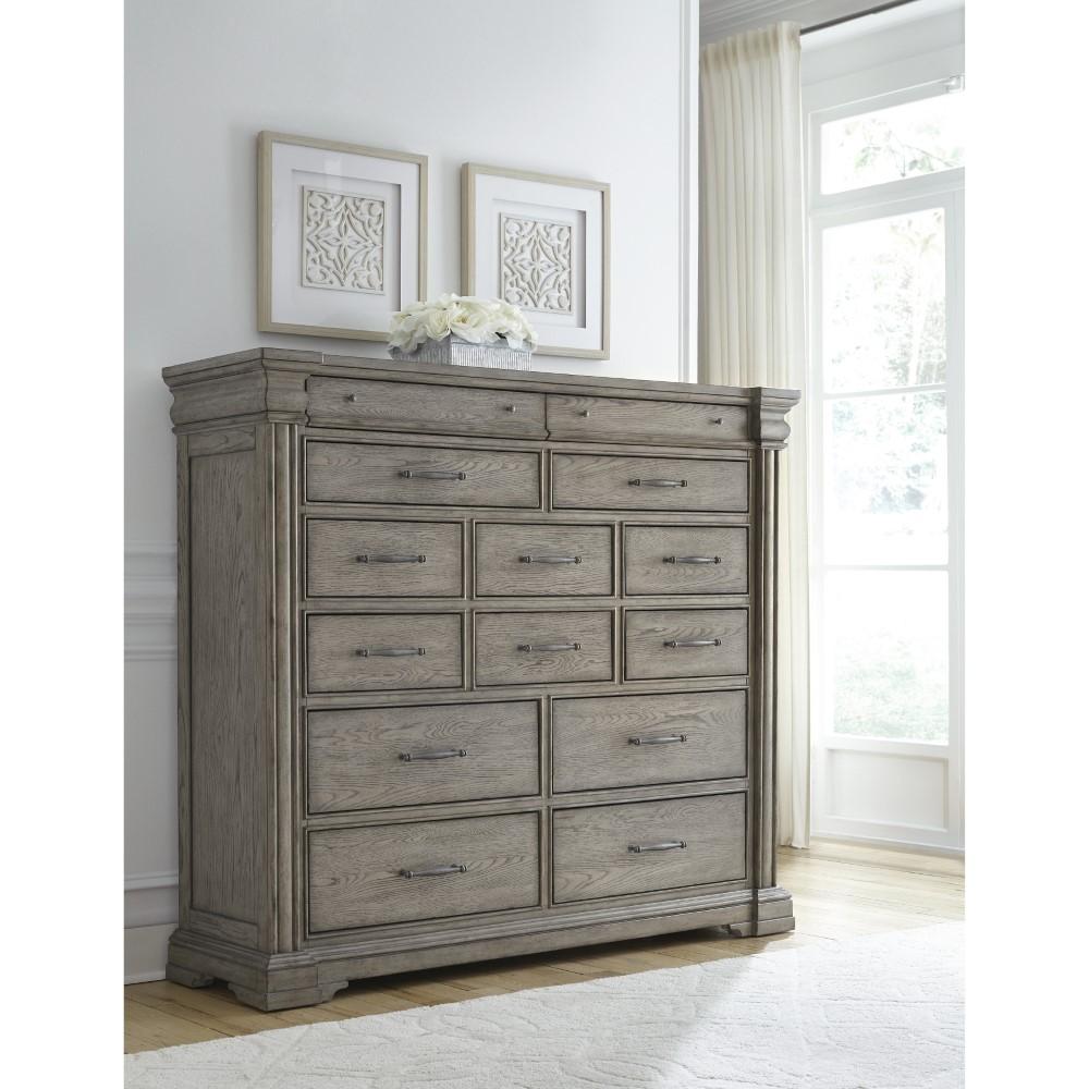 Pulaski - Madison Ridge 14 Drawer Master Chest in Heritage Taupe - P091127 view 4