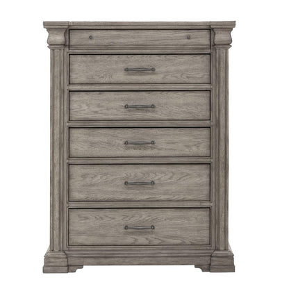 Pulaski - Madison Ridge 6 Drawer Chest in Heritage Taupe - P091124 veiw 1