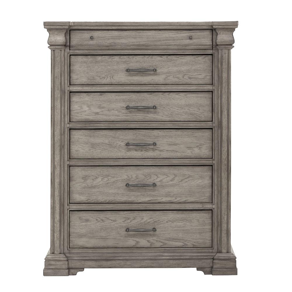 Pulaski - Madison Ridge 6 Drawer Chest in Heritage Taupe - P091124 view 2
